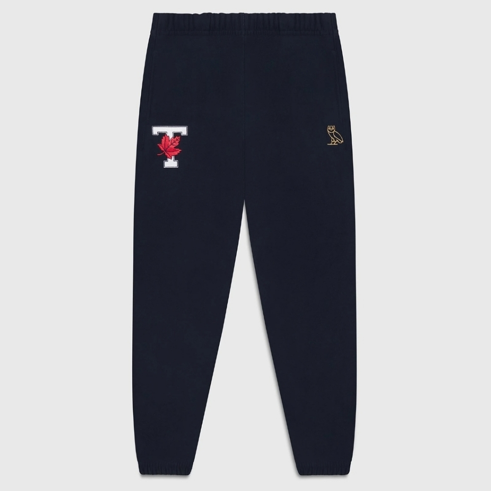 XL OVO U of T navy sweatpants